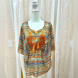 Joy Joy | S | Colorful Blouse
